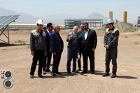 بازدید نایب رئیس و رئیس اتاق بازرگانی استان قم از شرکت فولادغرب آسیا