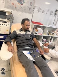 اهداء خون به مناسبت هفته کرامت