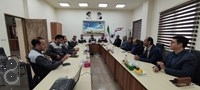 حضور اعضای هیئت علمی دانشگاه آزاد اسلامی قم در شرکت فولاد غرب آسیا برای گسترش همکاری‌های صنعت و دانشگاه