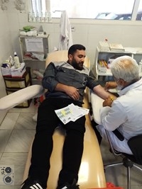 اهداء خون به مناسبت هفته کرامت