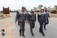 بازدید مدیران شعب بانک ملت استان قم از شرکت فولاد غرب آسیا