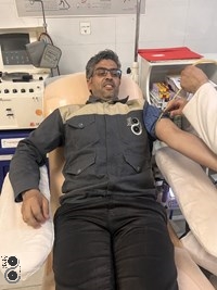 اهداء خون به مناسبت هفته کرامت