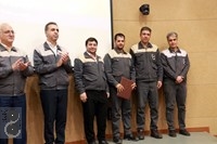 مراسم روز جهانی گارگر در شرکت فولادغرب آسیا
